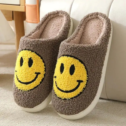 Smily face slippers