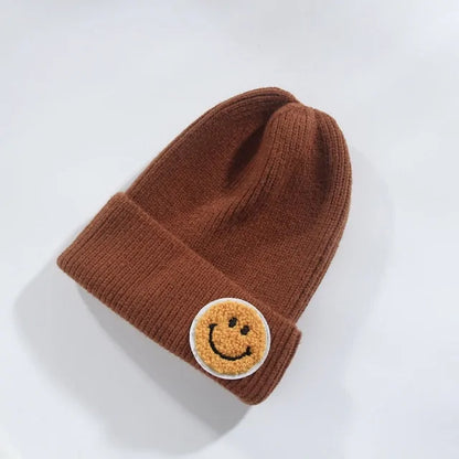 Smiley Face Warm Knitted beanie