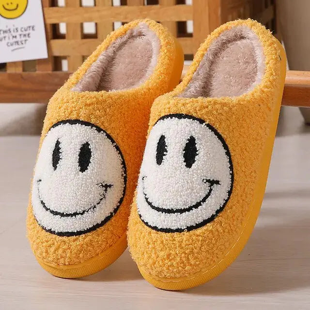 Smily face slippers