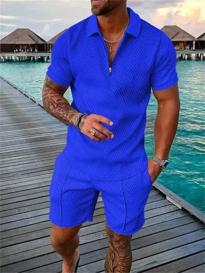 Men's Two-Piece Casual Sportswear Set