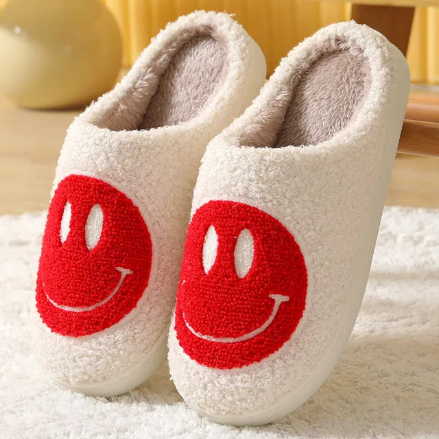 Smily face slippers