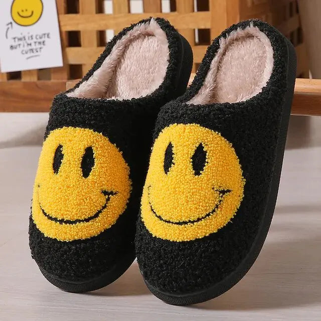 Smily face slippers