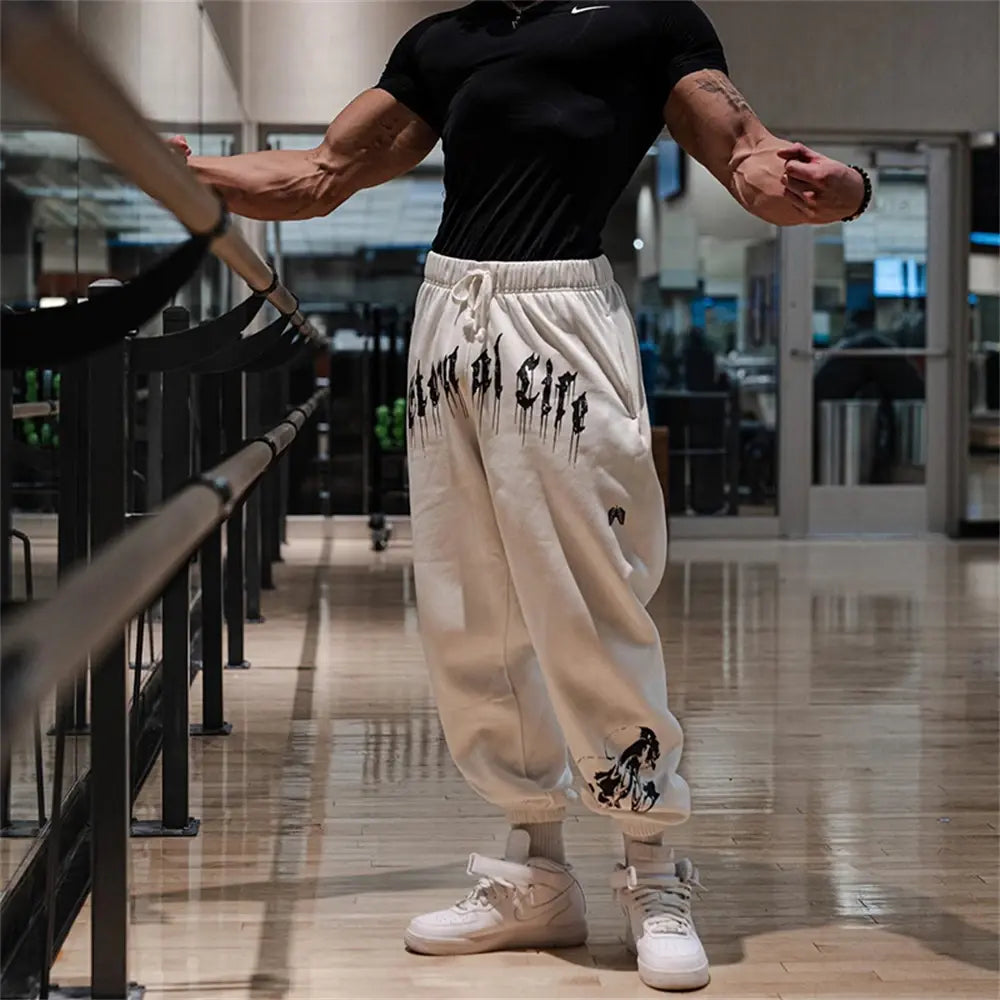 Men's Gym Joggers Cotton Pants