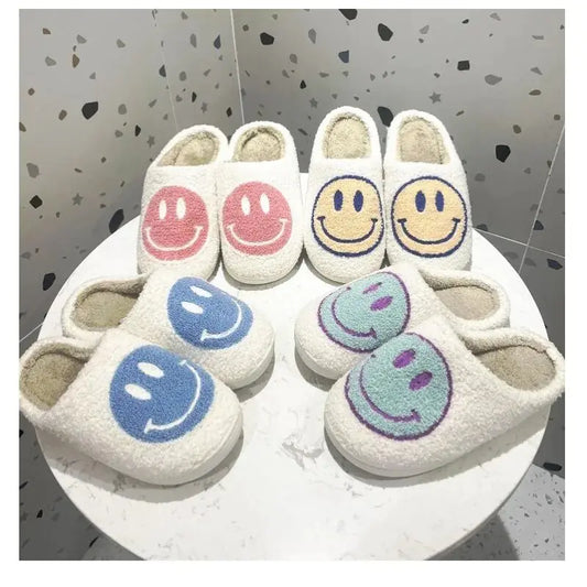 Smily face slippers