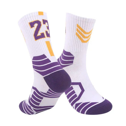 Breathable Non-Slip  Basketball Socks for Men, Women