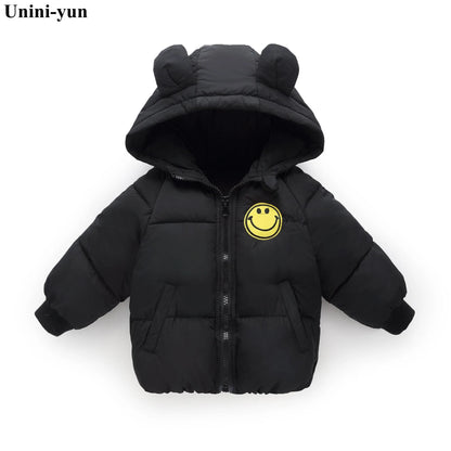 Kids Warm Hooded Coat