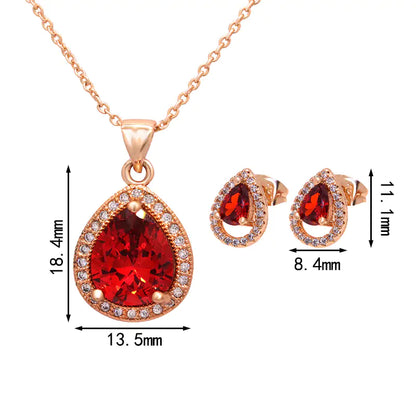 Zircon Jewelry Set