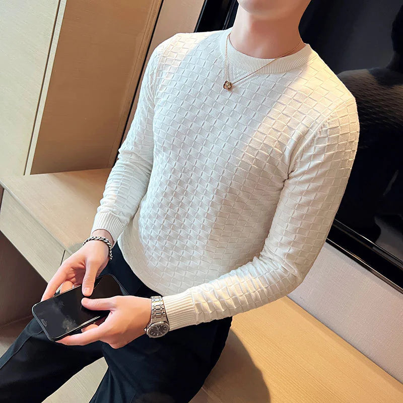 High-End Warm Round Neck Sweater