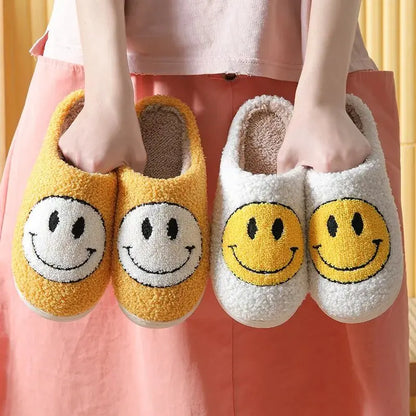 Smily face slippers