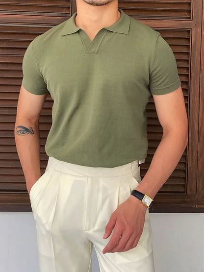 Fashion Polo Shirts Short Sleeve