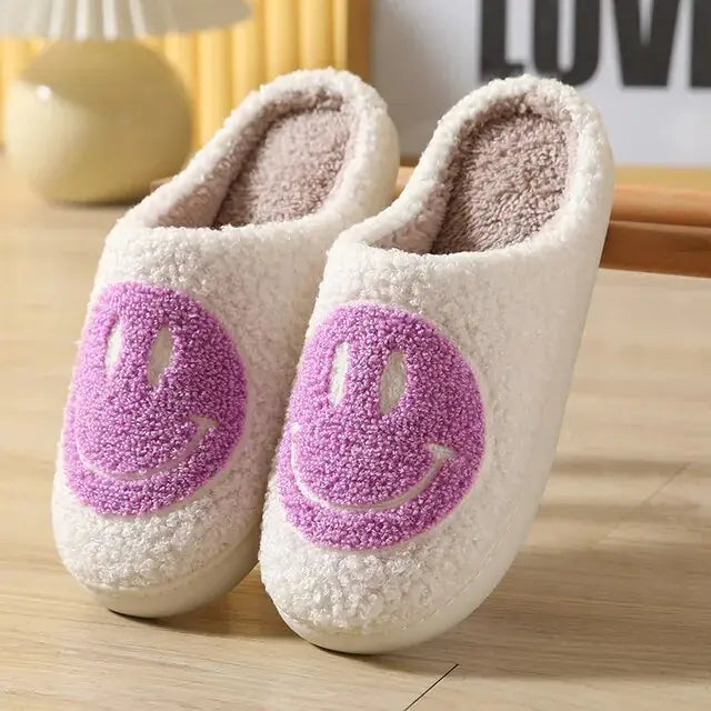 Smily face slippers