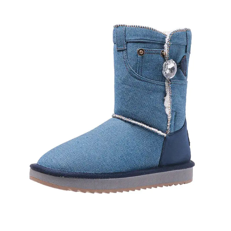 Ankle snow boots