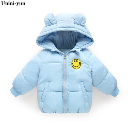 Kids Warm Hooded Coat