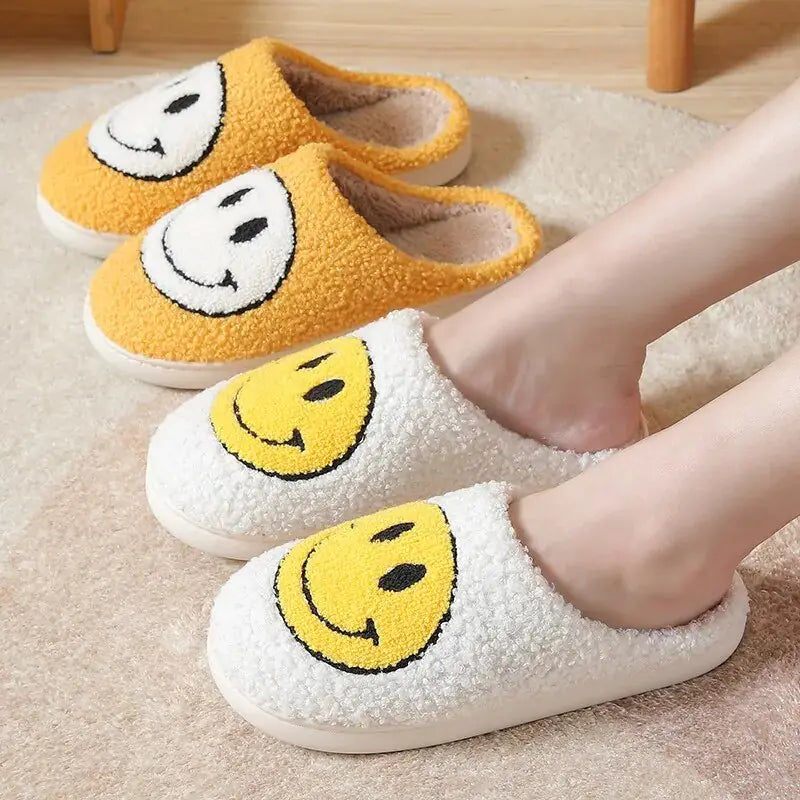 Smily face slippers