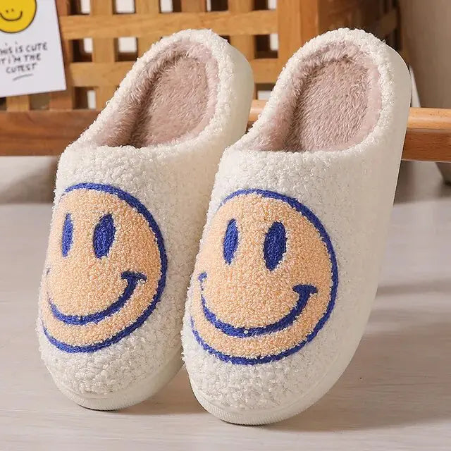 Smily face slippers