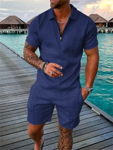 Men's Two-Piece Casual Sportswear Set