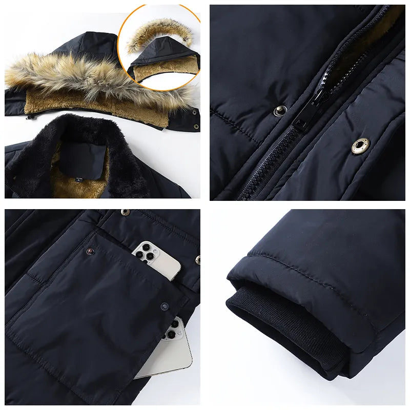 Windproof Fleece Thick Jacket