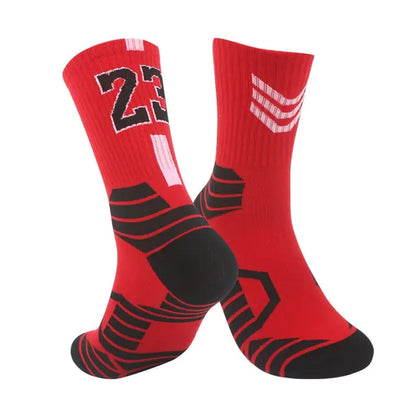 Breathable Non-Slip  Basketball Socks for Men, Women