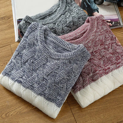 Autumn Sweaters O Neck Long Sleeve