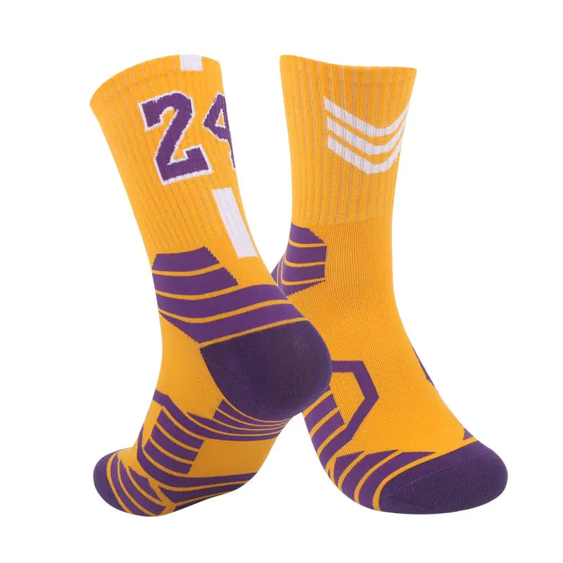 Breathable Non-Slip  Basketball Socks for Men, Women