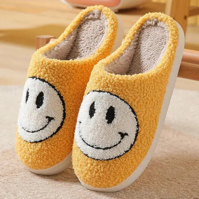 Smily face slippers