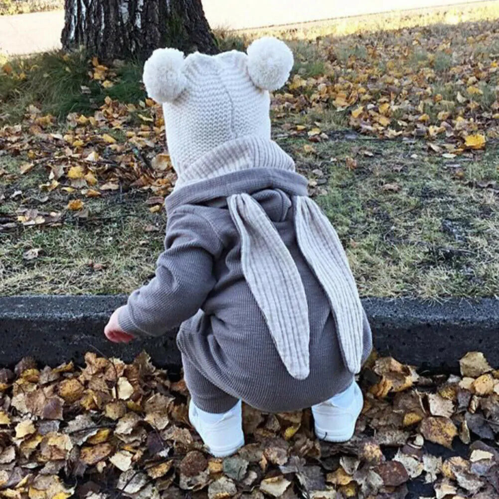 Cutest Warm Bunny Rompers