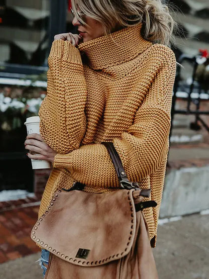 Knitted Turtleneck Sweater