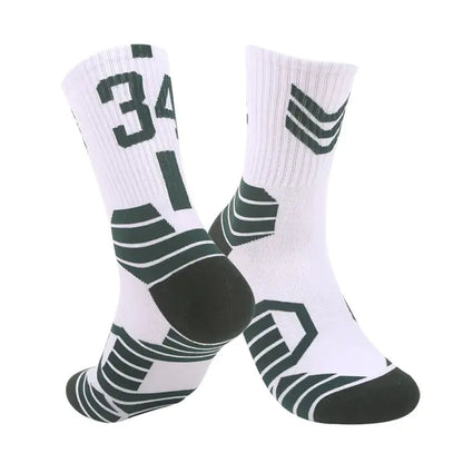 Breathable Non-Slip  Basketball Socks for Men, Women