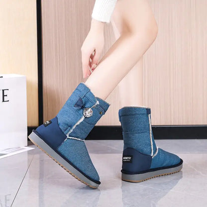 Ankle snow boots