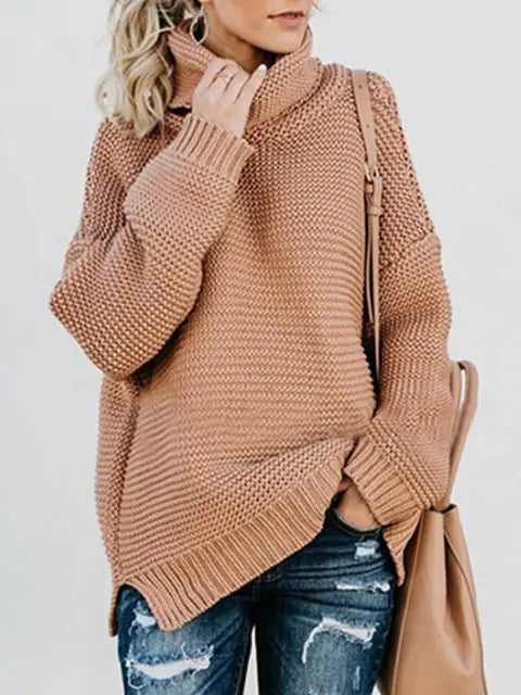 Knitted Turtleneck Sweater