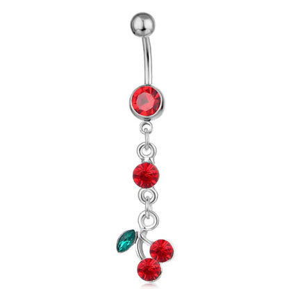 Cherry Pendant Belly Ring