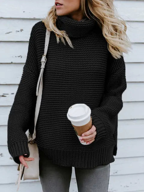 Knitted Turtleneck Sweater