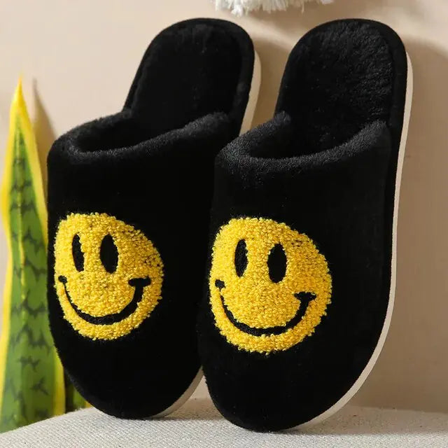 Smily face slippers