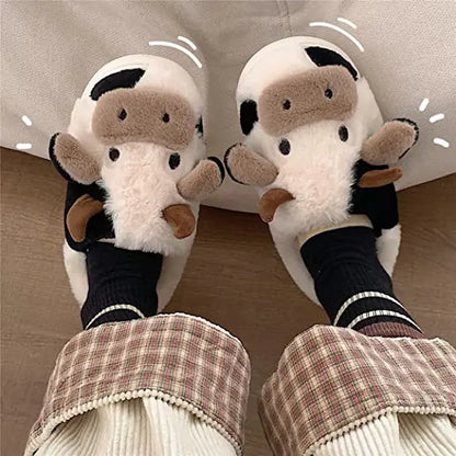 Cartoon Cow slippers