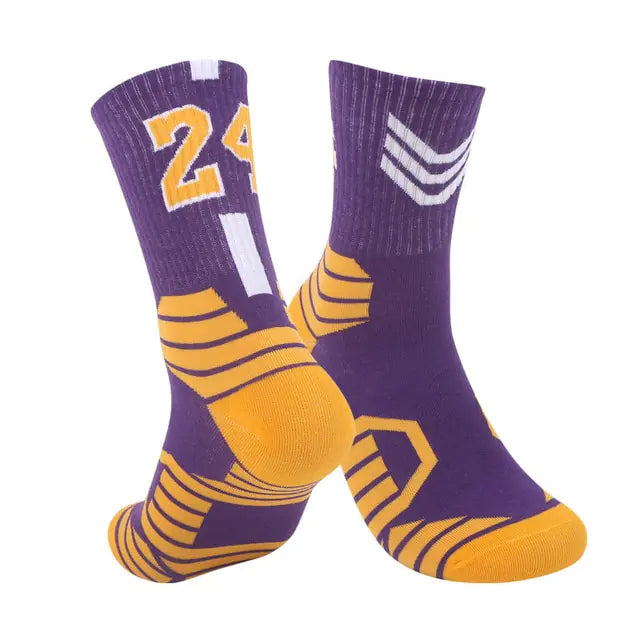 Breathable Non-Slip  Basketball Socks for Men, Women