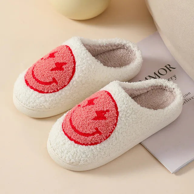 Smily face slippers