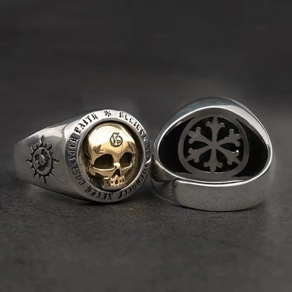 Vintage Skull Rings for Men