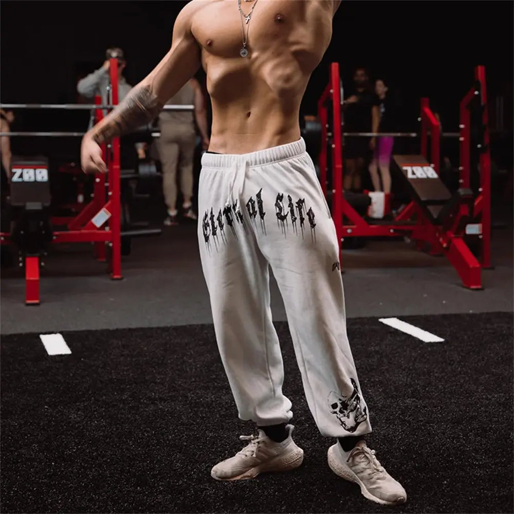 Men's Gym Joggers Cotton Pants