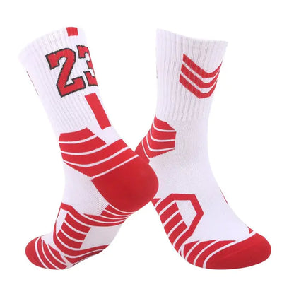 Breathable Non-Slip  Basketball Socks for Men, Women