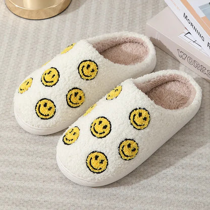 Smily face slippers