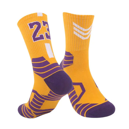 Breathable Non-Slip  Basketball Socks for Men, Women