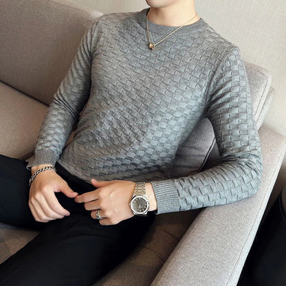 High-End Warm Round Neck Sweater