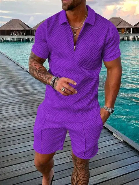 Men's Two-Piece Casual Sportswear Set