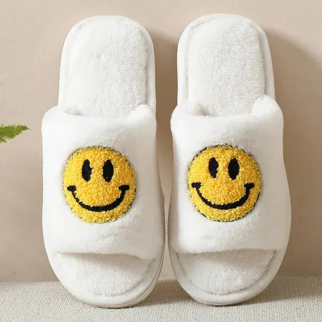 Smily face slippers