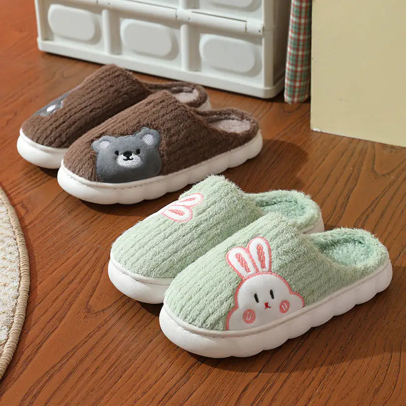 Warm Plush Cotton Shoes