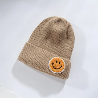 Smiley Face Warm Knitted beanie