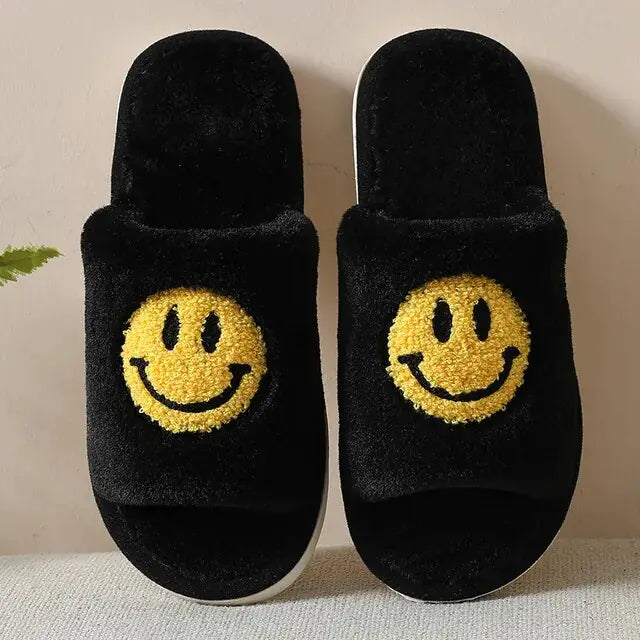 Smily face slippers