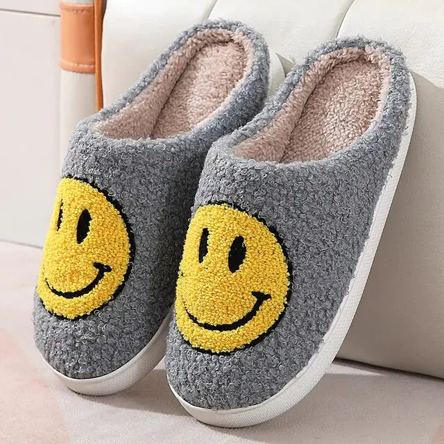 Smily face slippers