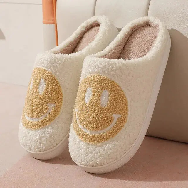 Smily face slippers