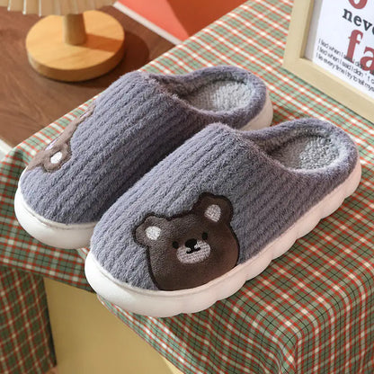 Warm Plush Cotton Shoes